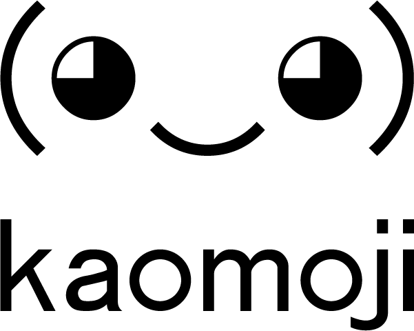 kaomoji-logo-black